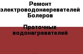 Ремонт электроводонаеревателей(Болеров) Проточных водонагревателей! › Цена ­ 500 - Ленинградская обл., Санкт-Петербург г. Электро-Техника » Услуги   